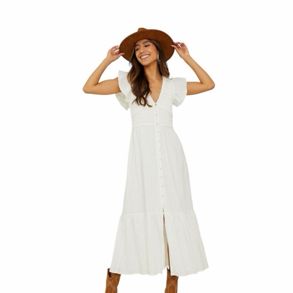 Altar’d State Bianca button up dress